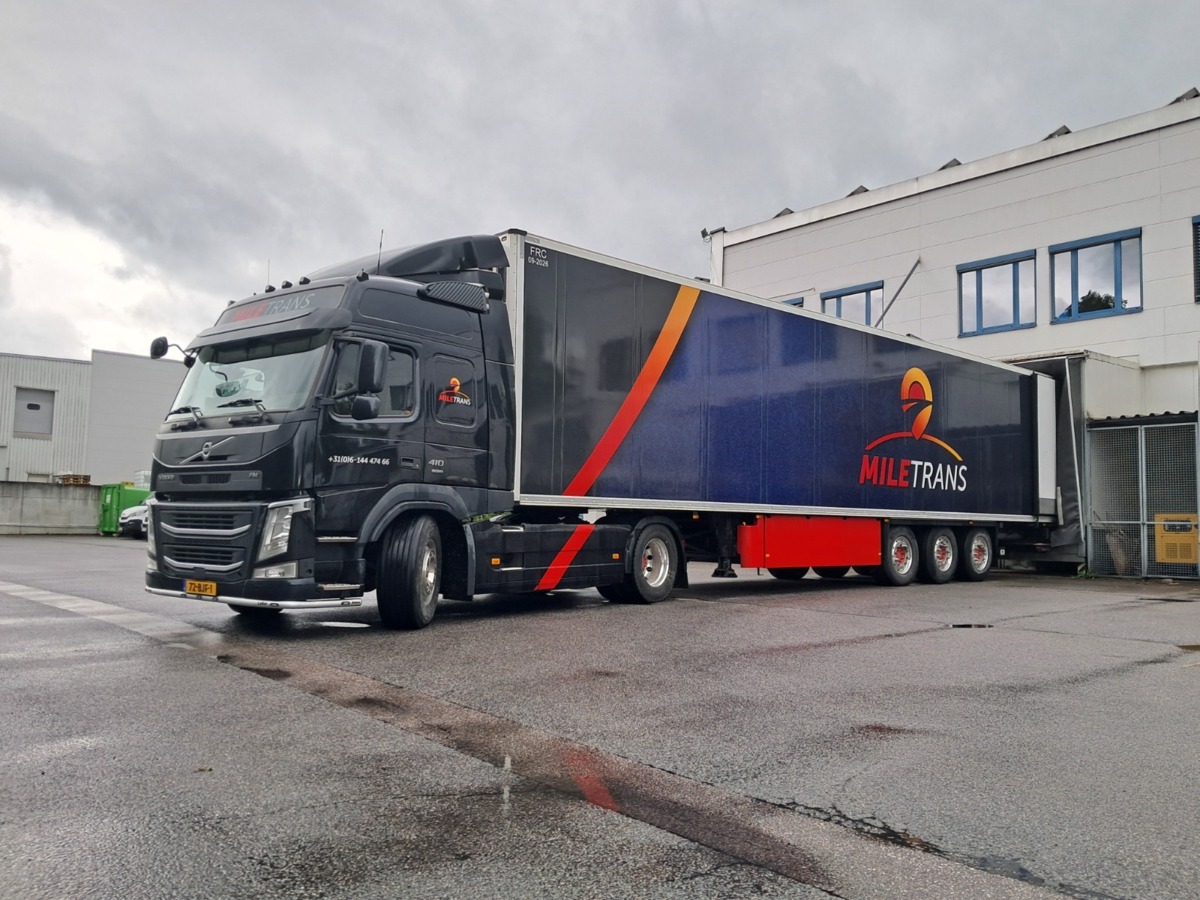 Internationaal transport met miletrans